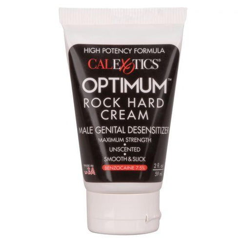 Optimum Rock Hard Desensitizing Cream - Maximum Strength! - Lubes