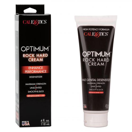 Optimum Rock Hard Desensitizing Cream - Maximum Strength! - Lubes