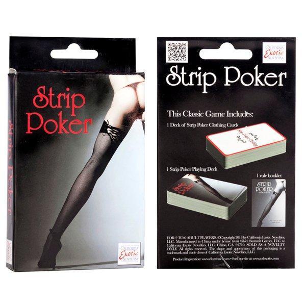 Back Side of Strip Poker Box