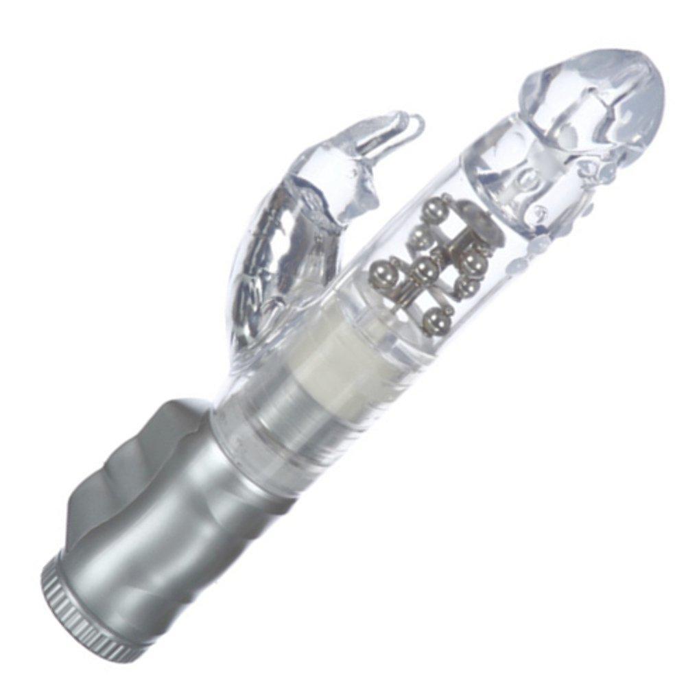 Waterproof Clear Jack Rabbit  - Vibrators