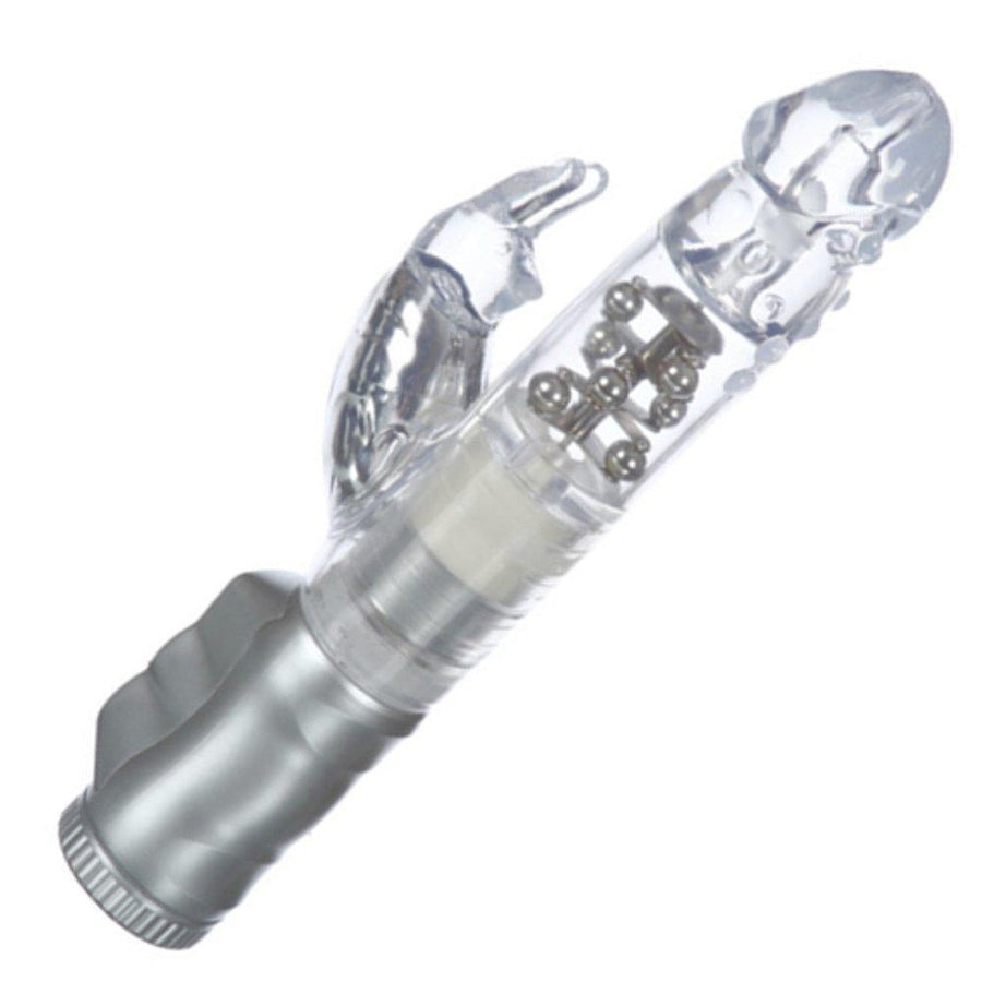 Waterproof Clear Jack Rabbit  - Vibrators