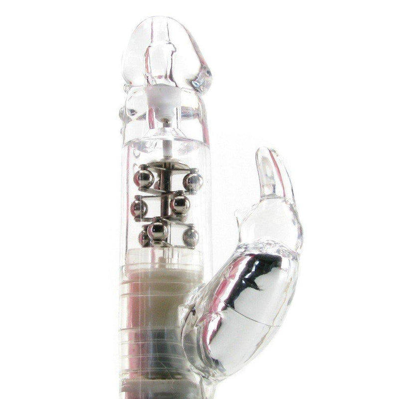 Waterproof Clear Jack Rabbit  - Vibrators