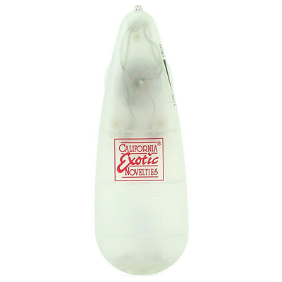 Close up image of clear remote controller for this sex toy
