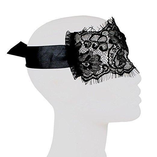 Seduce Me Lace Mask and Cuffs - Bondage