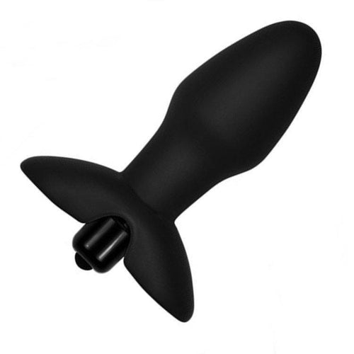 Soft Silicone Plug with 10 Function Bullet! - Anal Toys