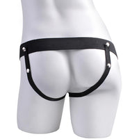 Hollow Vibrating Strap-on with Remote Control - Male Sex Toys