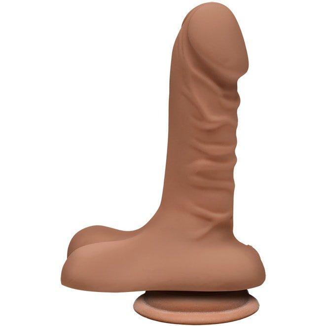 6 Inch The D Super D Dual Density Ultraskin Realistic Dong - Dildos