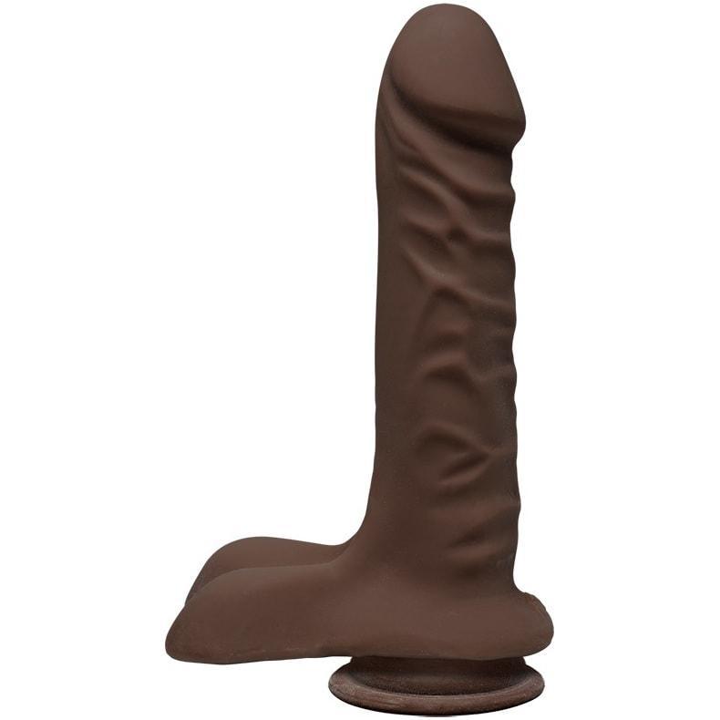 8 Inch The D Super D Dual Density Ultraskin Realistic Dong - Dildos