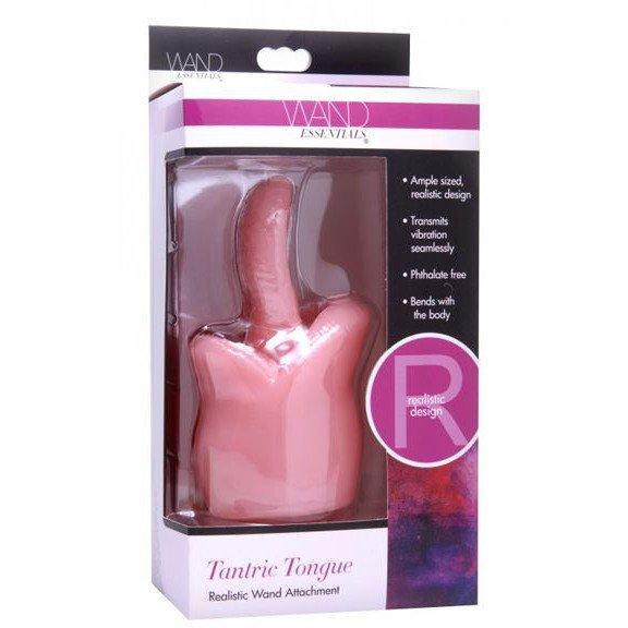 Tantric Tongue Wand Attachment - Vibrators