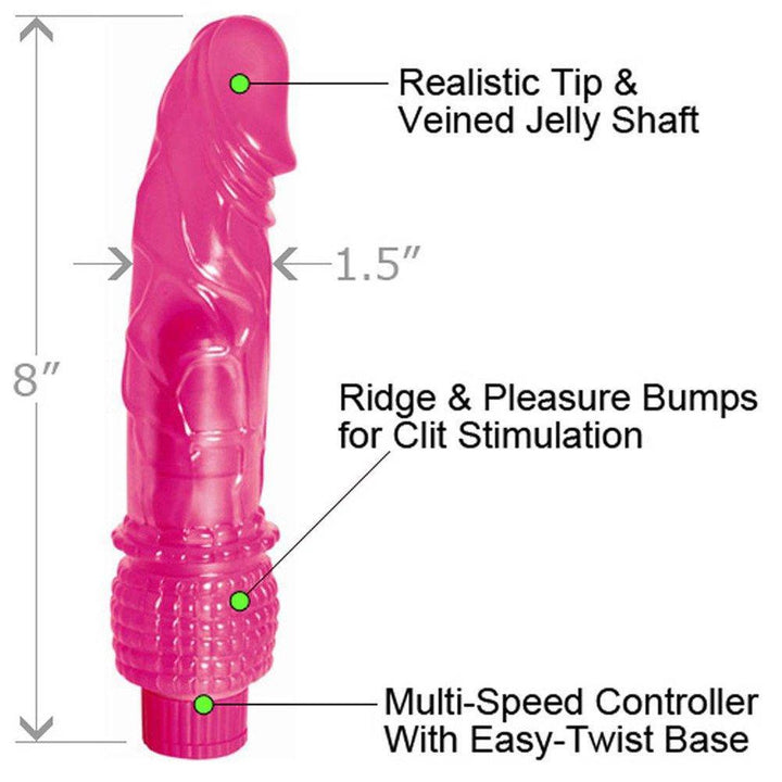 Vibrating Jelly Dong - Vibrators