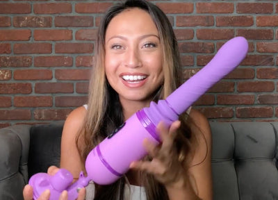 WATCH The video below! This is a high-quality and COMPACT sex machine! - Vibrators