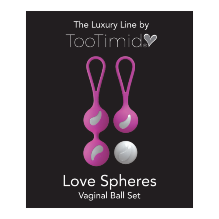 Duotone Silicone Kegel Ball Set | Sex Toys For Women