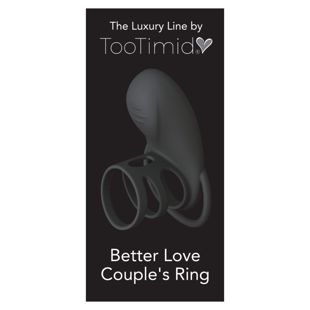 Better Love Couple's Ring Vibrating Silicone Cockring | Product Packaging