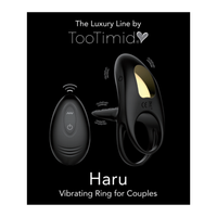 Haru Double Cock Ring Wireless Vibrator | Couples Toys