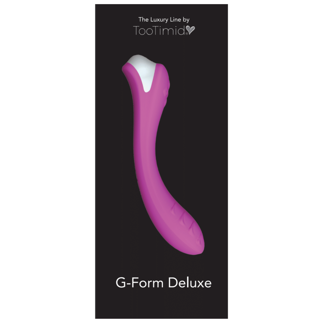 G-Form Deluxe Bendable Silicone Vibrator | Product Packaging
