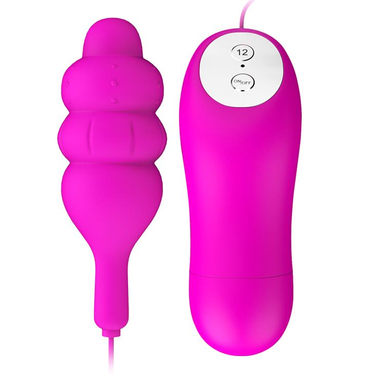 a photo of the vibrating bullet and the wired 12 function remote