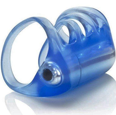 Cage Cock Ring with Bullet Inserted - Male Sex Toys