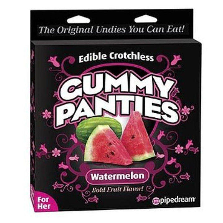 Edible Crotchless Gummy Panties - Watermelon - Lingerie