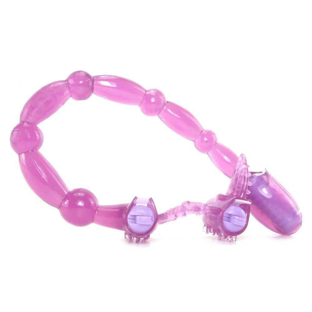 Waterproof Scorpion Dual Vibrating Cockring And Anal Beads TooTimid.com Waterproof Scorpion Dual Vibrating Cockring And Anal Beads TooTimid.com