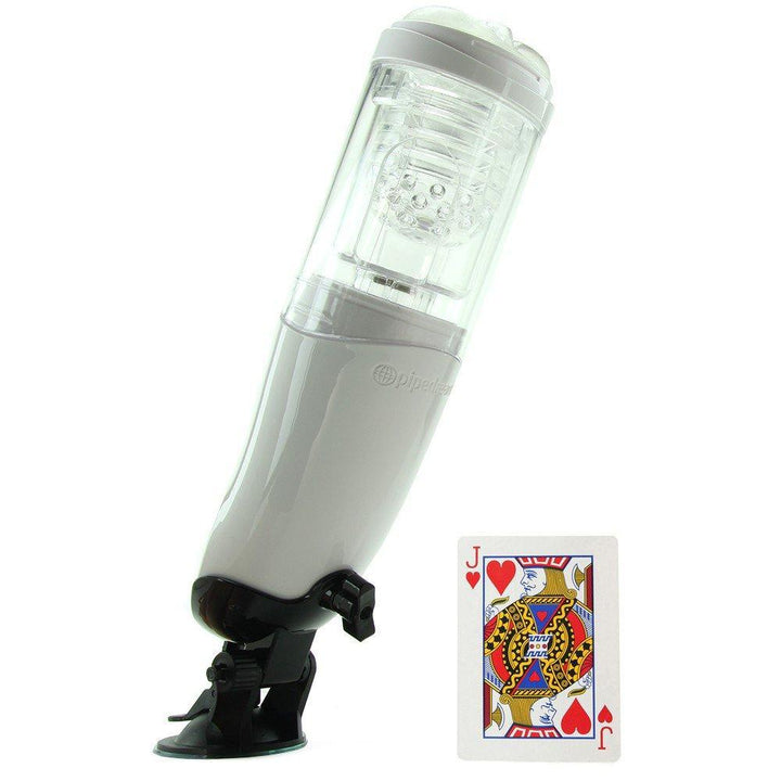 Extreme Mega Bator Rechargeable Hands-Free Stroker - Male Sex Toys