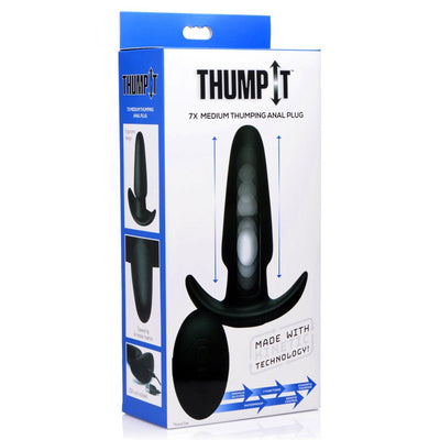 Thump It Medium Vibrating Anal Plug - Anal Toys